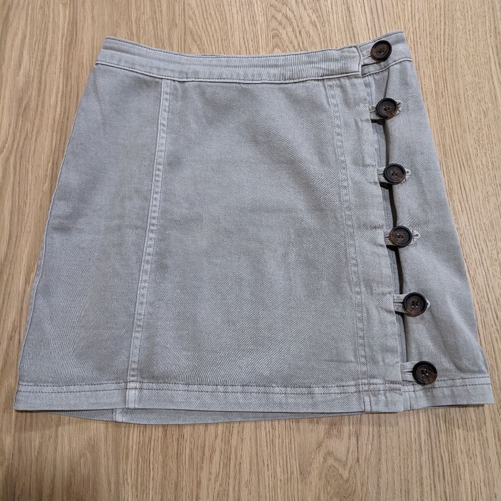 Altar'd State grey mini skirt